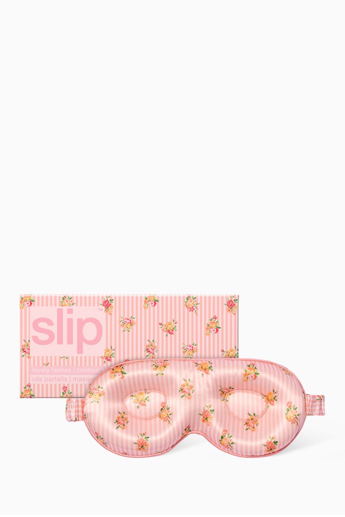 

Contour Sleep Mask in Pure Silk, Colourless