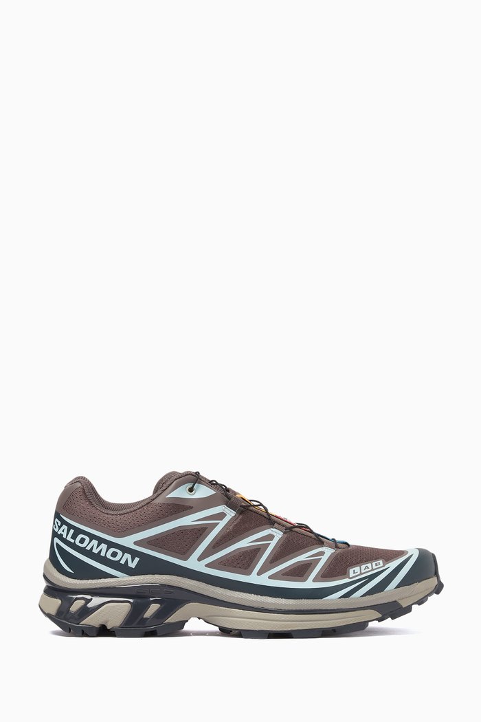 

XT-6 Sneakers in Mesh and Rubber, Grey
