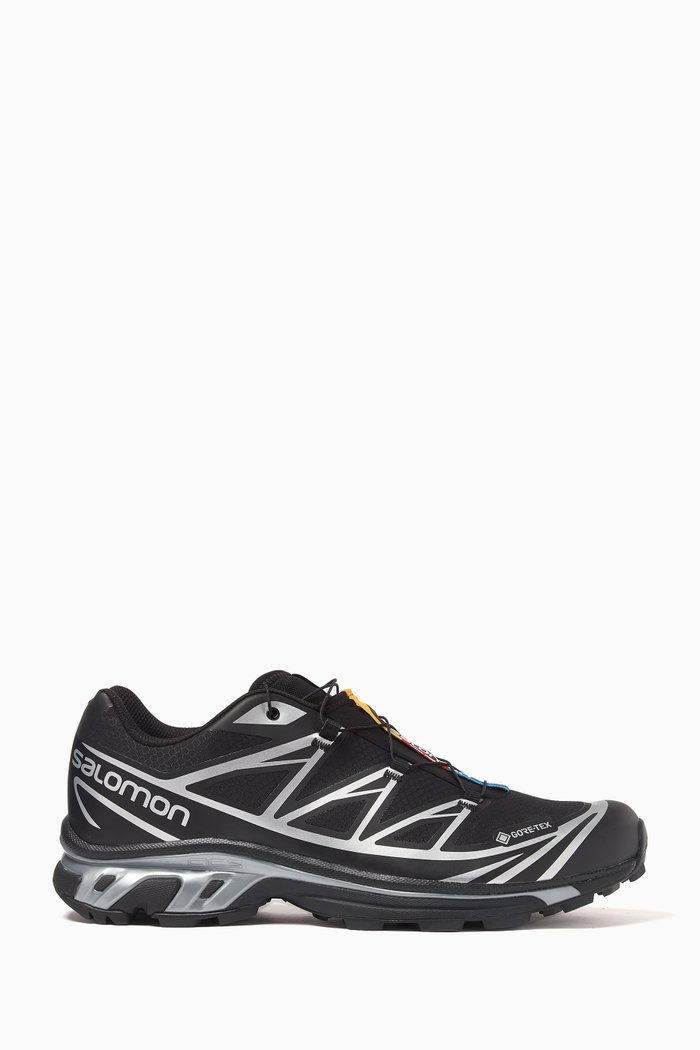 

XT-6 Gore-Tex Sneakers in Mesh and Rubber, Black
