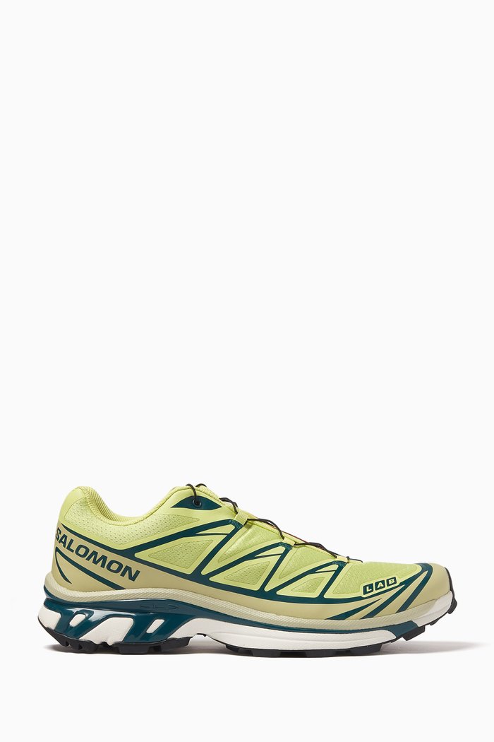 

XT-6 Sneakers in Mesh and Rubber, Green