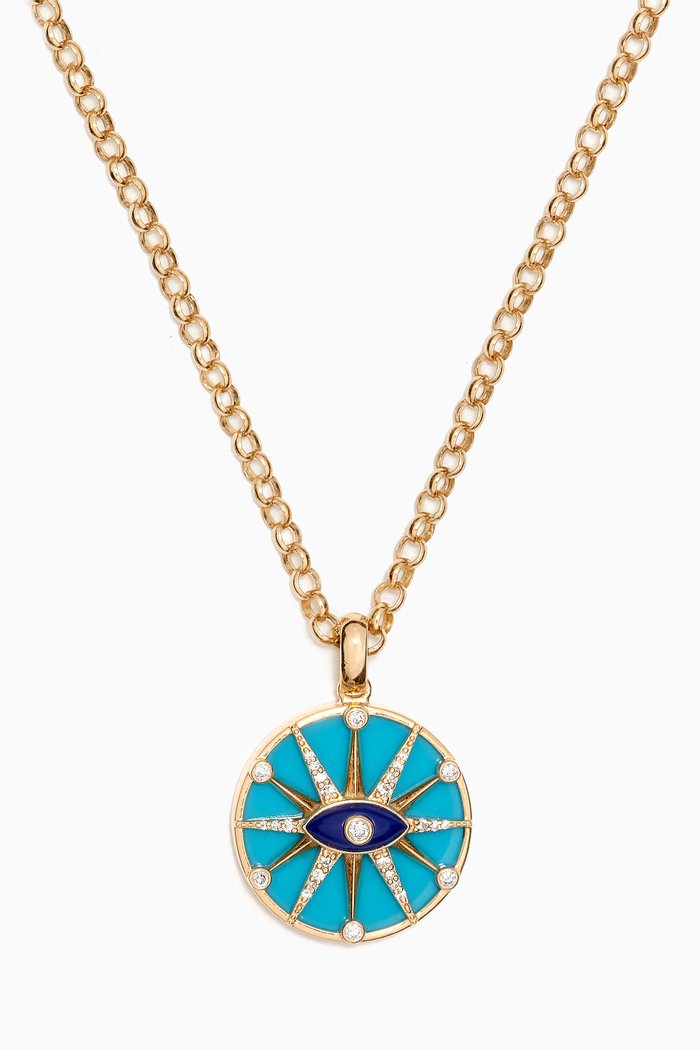 

Mini O`Hara Eye Necklace in 18kt Gold, Yellow