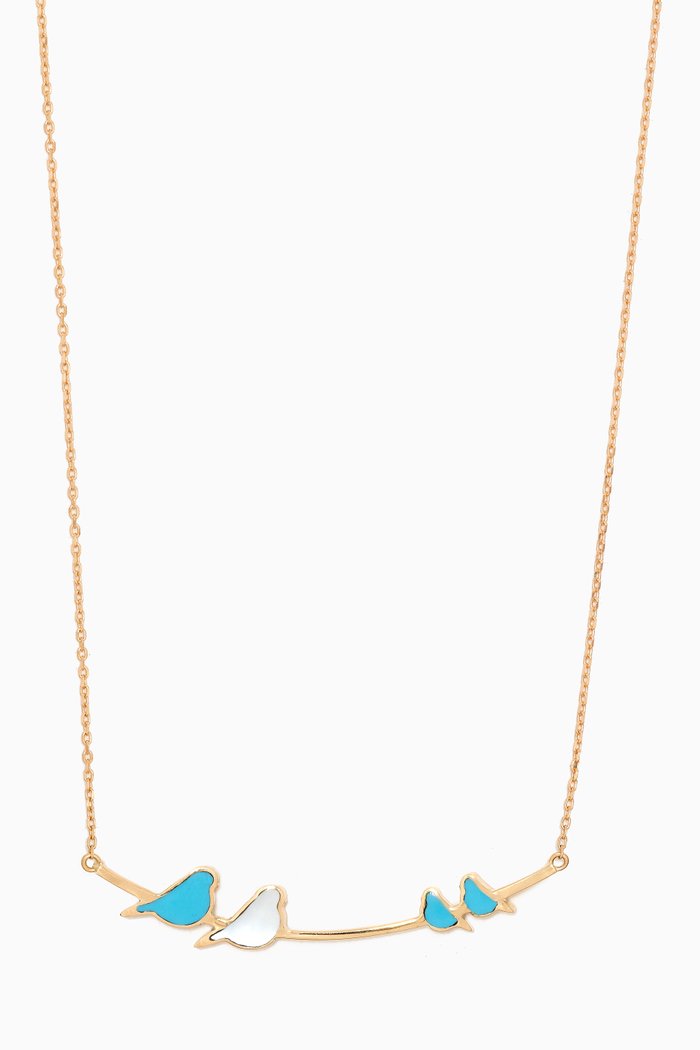 

Family Love Necklace in 18kt Gold, Yellow