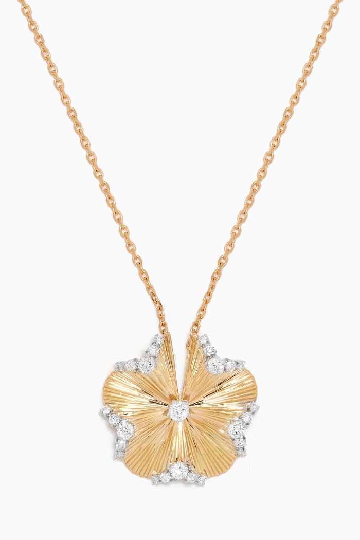 

Alektra Diamond Necklace in 18kt Gold, Yellow