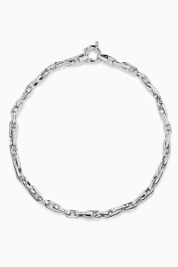 Forza Chain Necklace in Sterling Silver