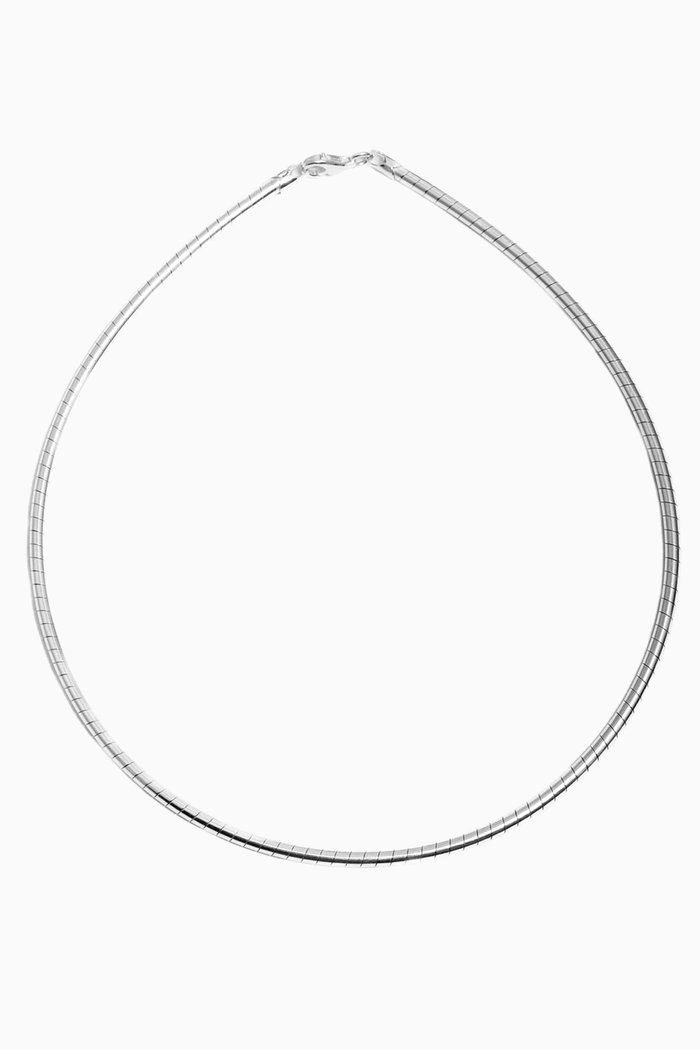 

Omega Chain Necklace in Sterling Silver