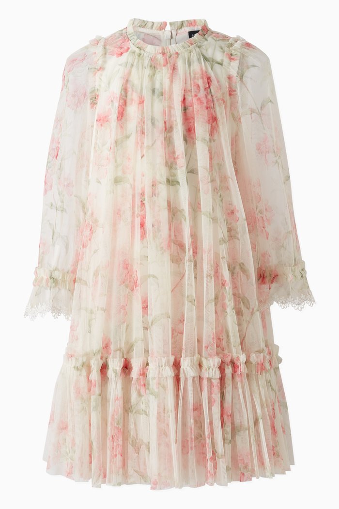 

Summer Posy Dress in Recycled Nylon, White