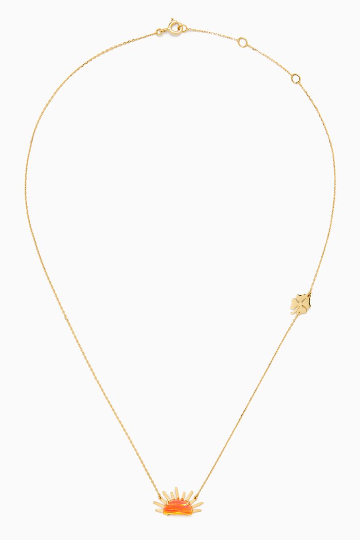 

Sunset Crush Necklace in 18kt Gold, Yellow