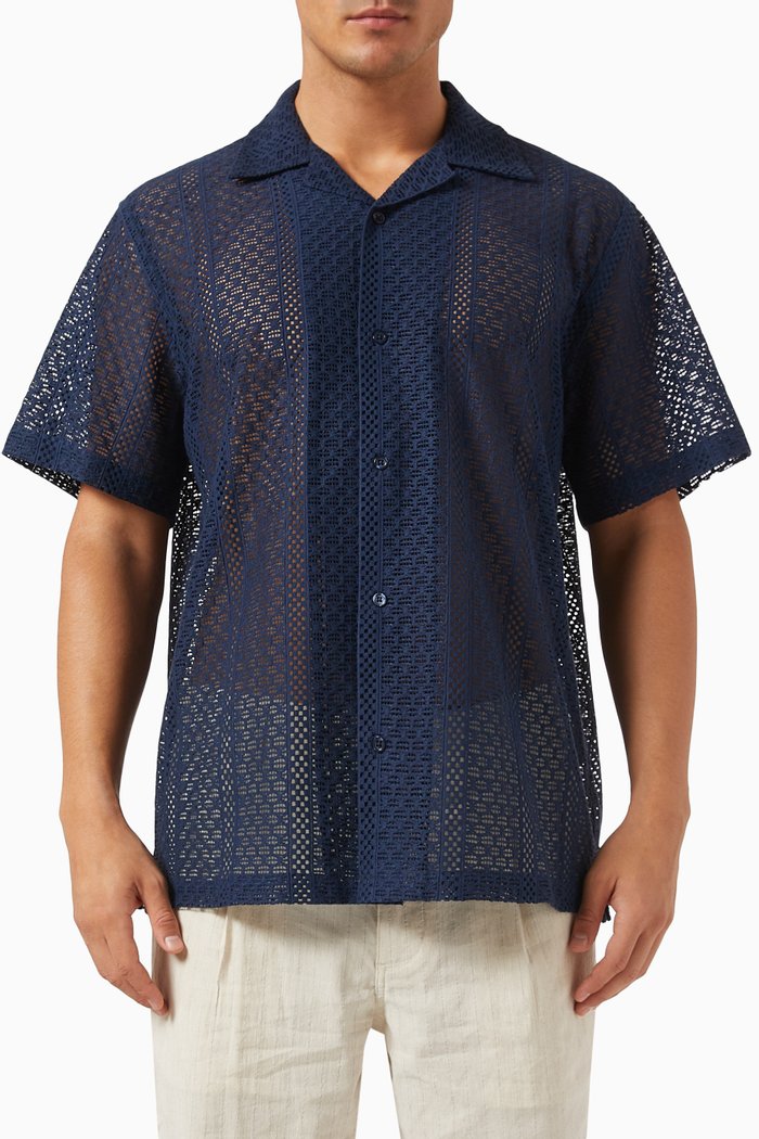 

Canty Shirt in Lace, Blue