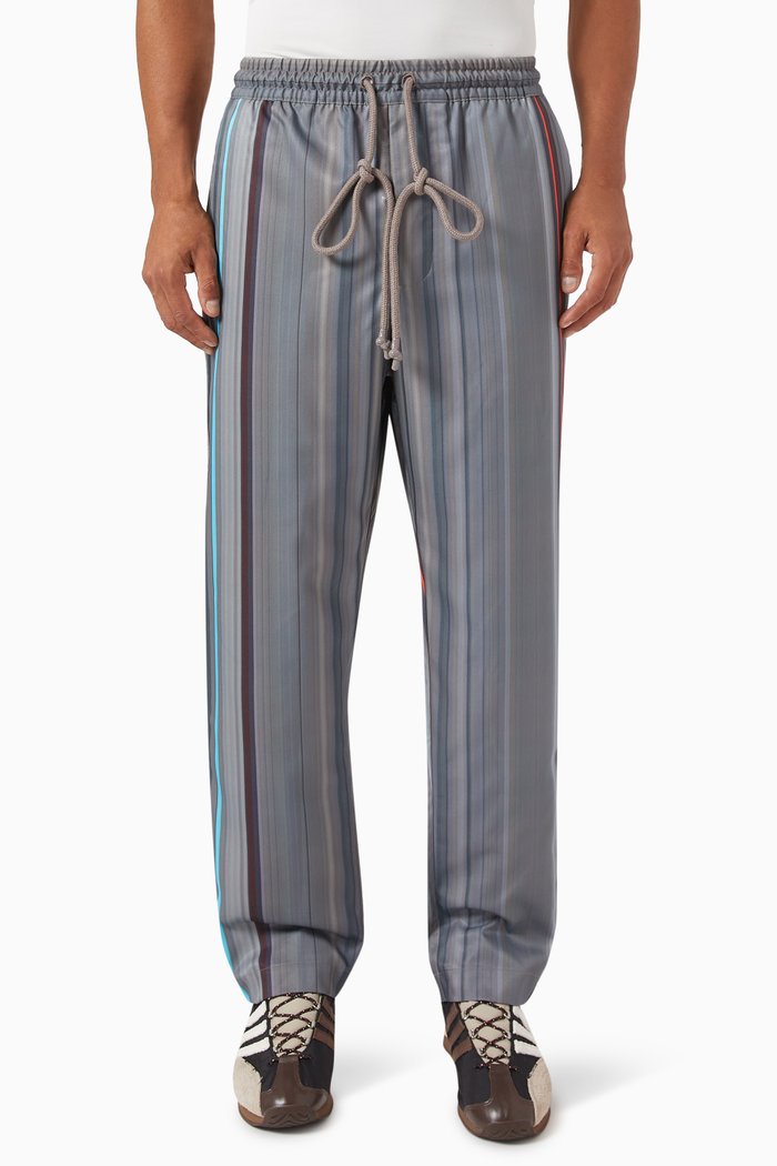 

x SFTM Printed Pants, Brown