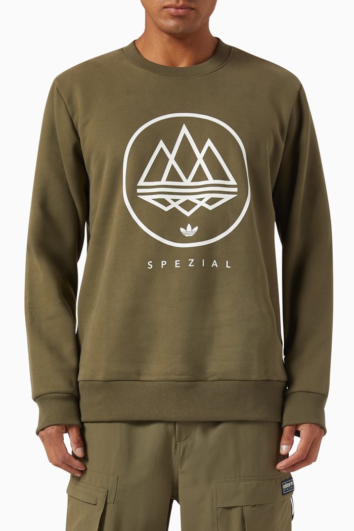 

Modtrefoil SPZL Sweatshirt in Cotton, Green
