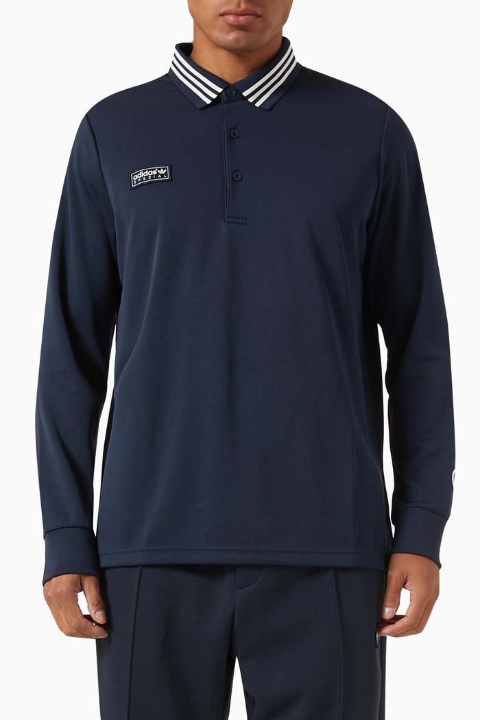 

Logo SPZL Polo Shirt, Blue