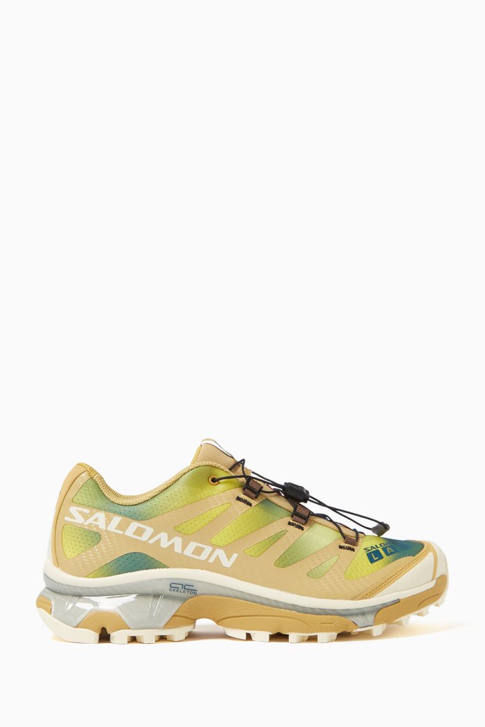 

XT-4 OG Aurora Borealis Sneakers in Printed Mesh, Yellow