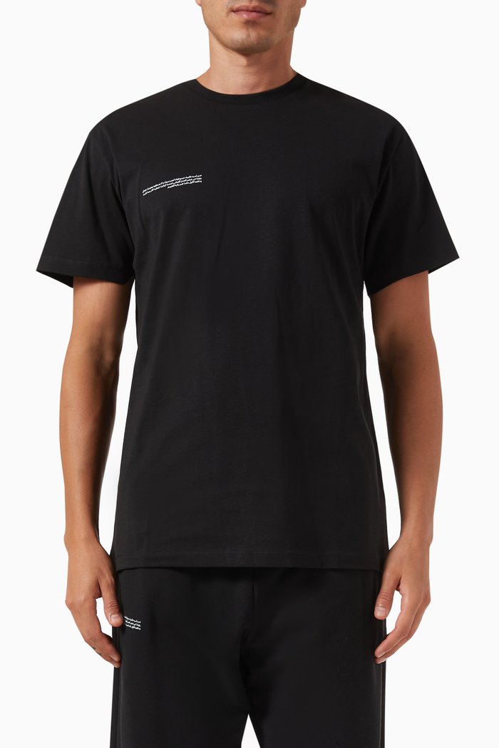 

365 Graphic T-shirt in Organic Cotton, Black