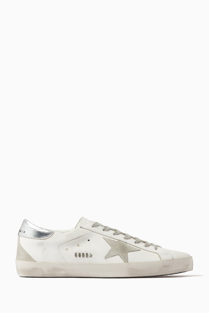 

Super-star Low-top Sneakers in Leather, White