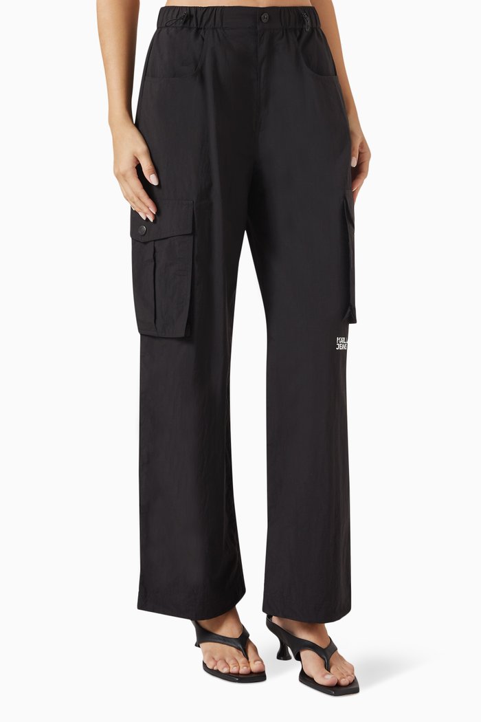 

KLJ Cargo Pants, Black