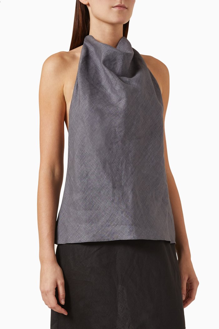 

Délavé Top in Linen, Grey