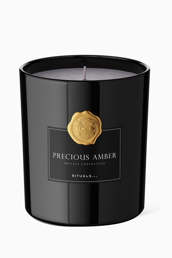 Private Collection Precious Amber Scented Candle, 360g, Colourless