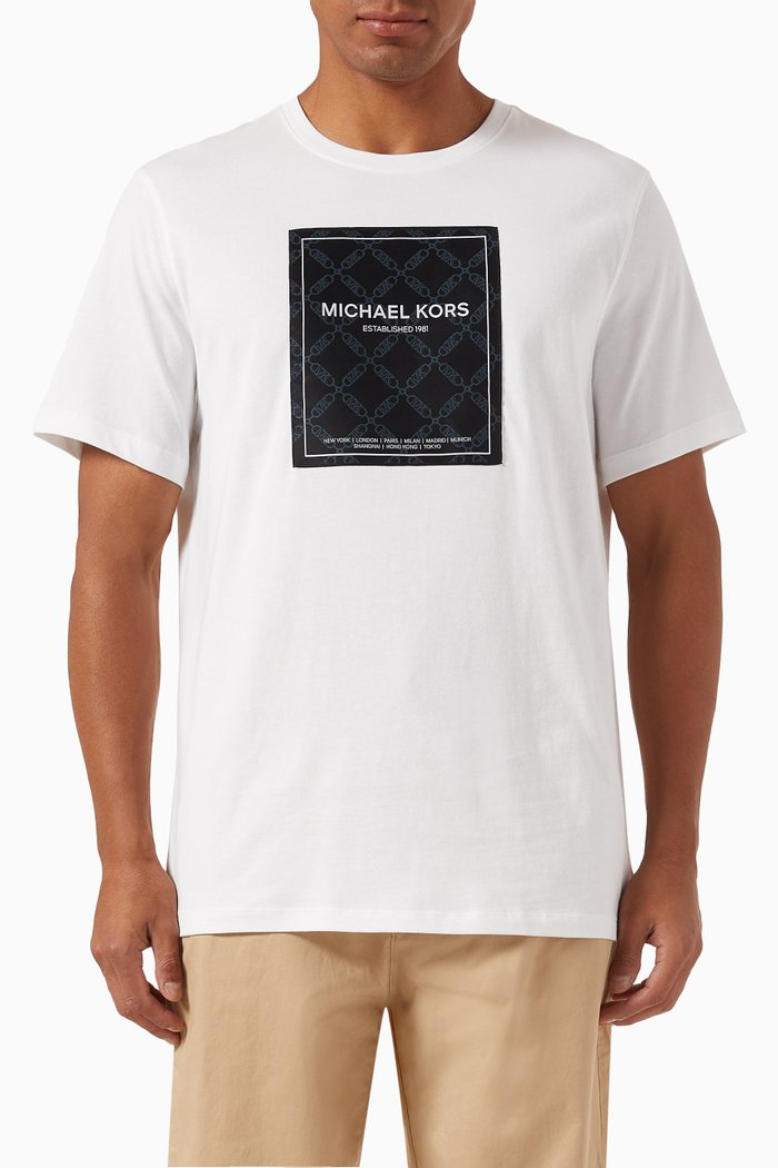 

Empire Flagship T-shirt in Cotton, White