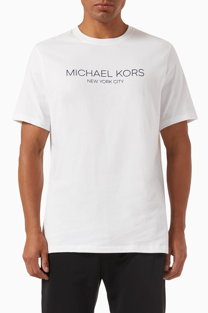 

Modern Logo T-shirt in Cotton, White
