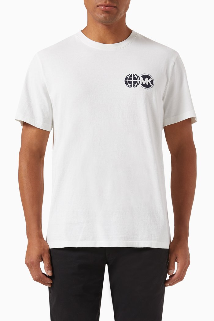 Global Recycled T-shirt in Cotton, White