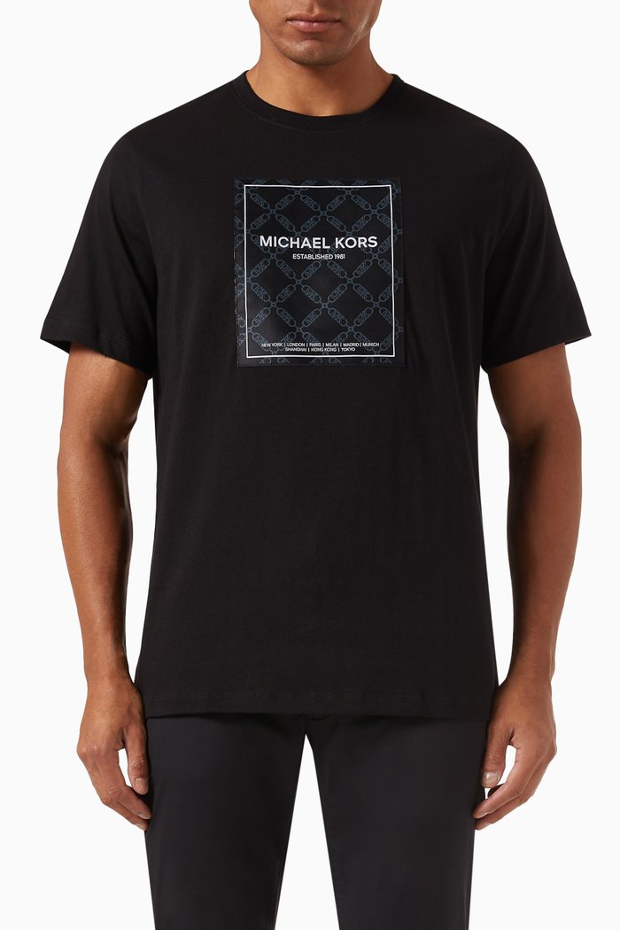 

Empire Flagship T-shirt in Cotton, Black