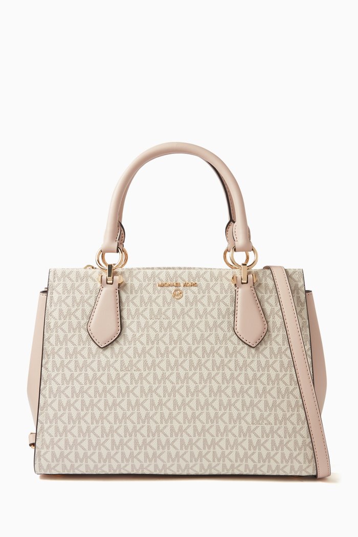 

Marilyn Satchel in Logo Canvas, Multicolour
