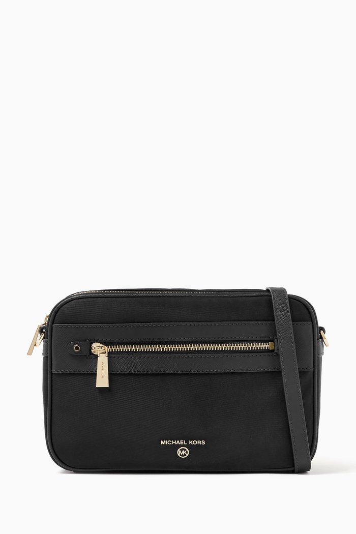 

Crossbody Bag in Nylon, Black