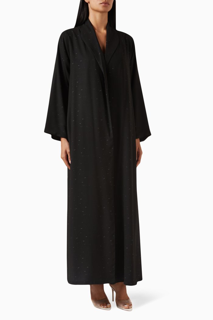 

Zainah-cut Abaya, Black