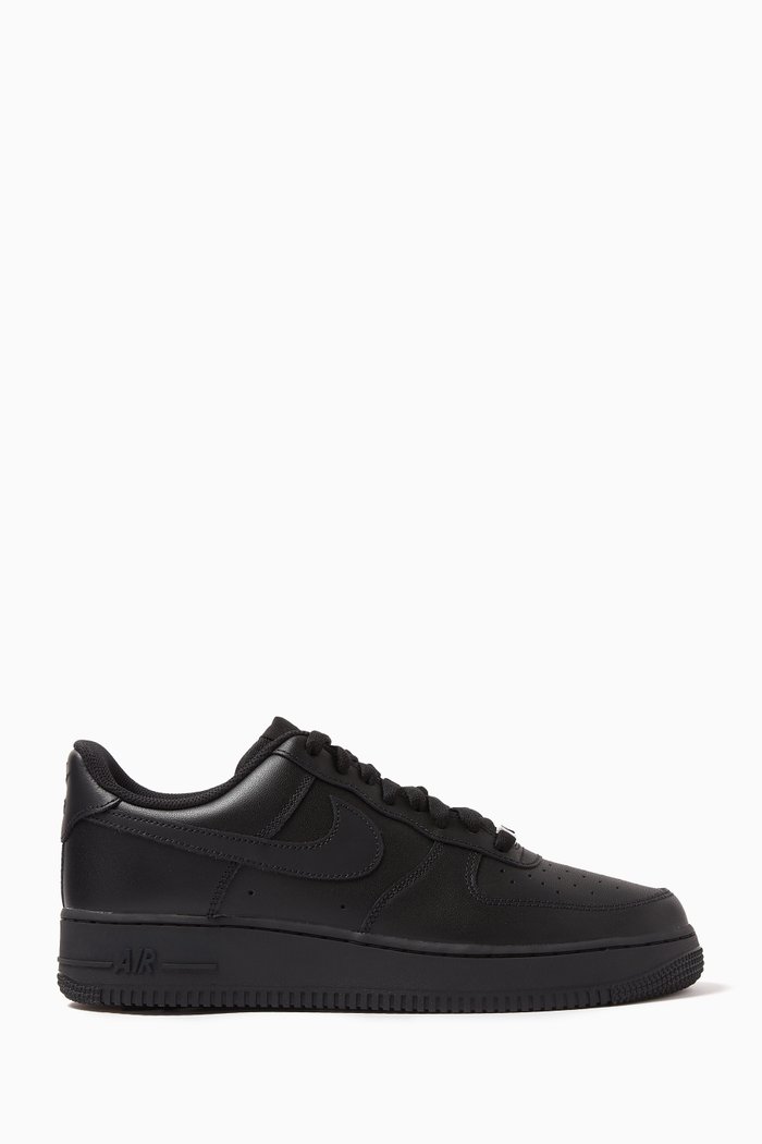 

Air Force 1 '07 Sneakers in Leather, Black