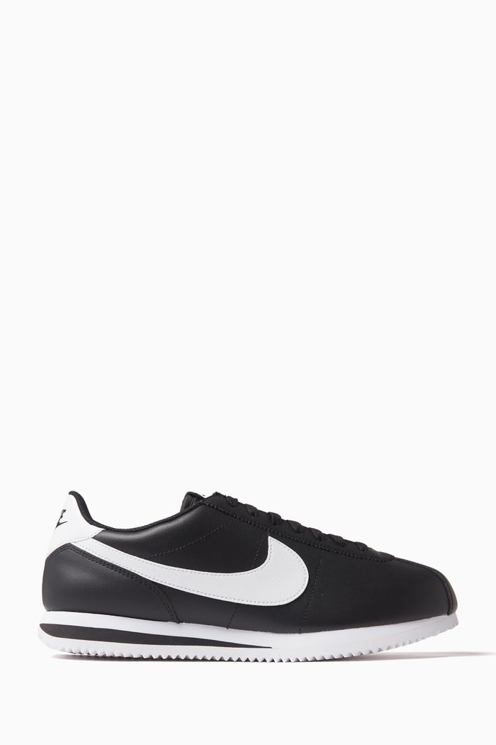 

Cortez Sneakers in Leather, Black