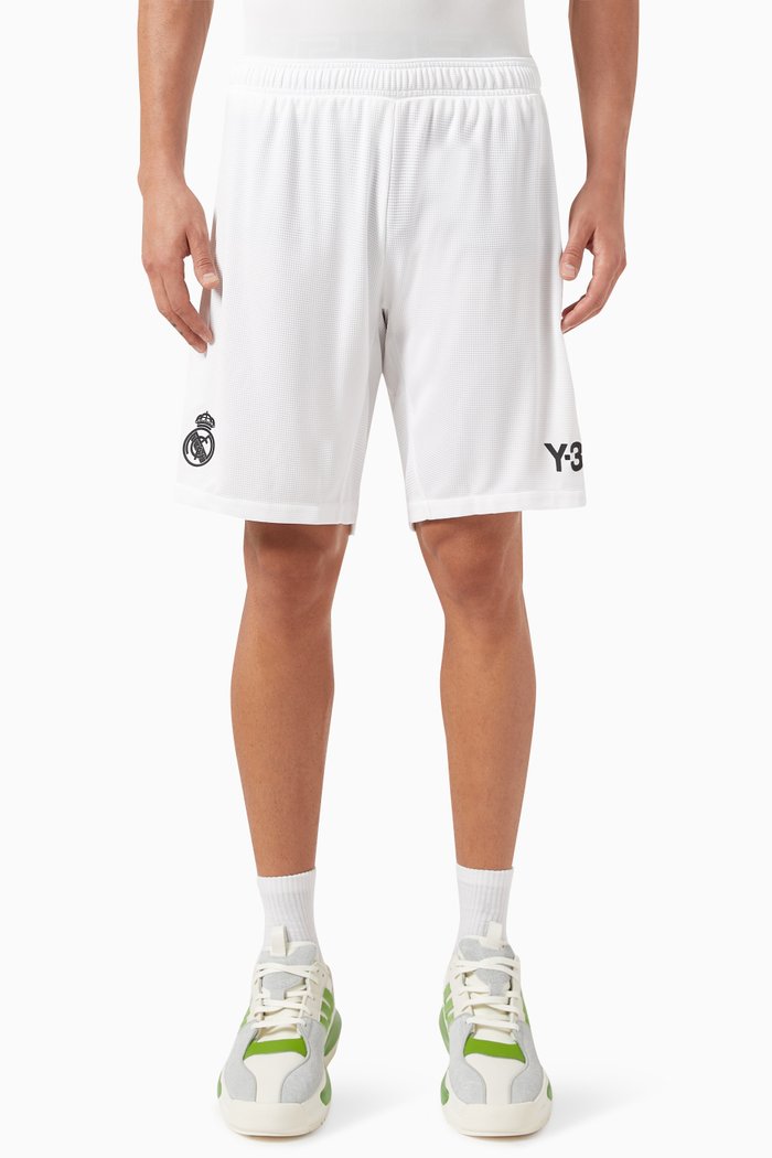Real Madrid Pre-match Shorts, White