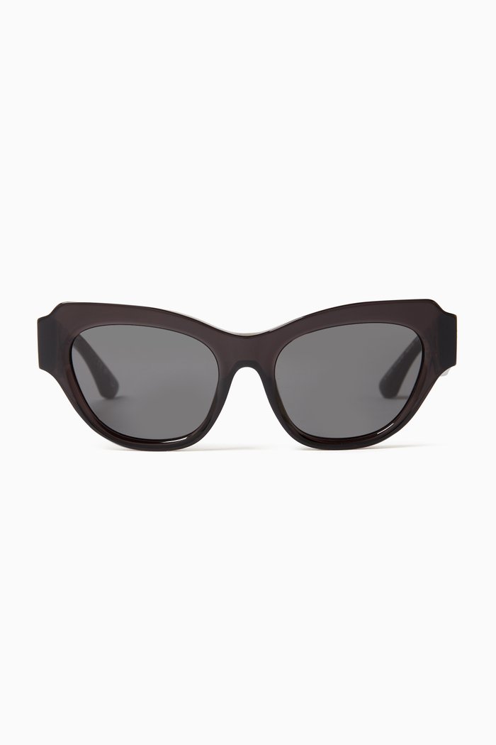 

Cat-eye Sunglasses in Acetate, Grey