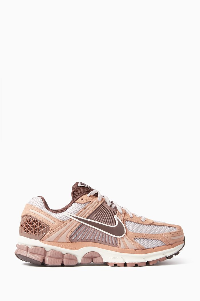 

Zoom Vomero 5 Sneakers in Textile & Leather, Brown