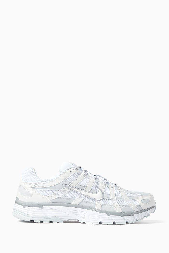

P-6000 Sneakers in Textile, White