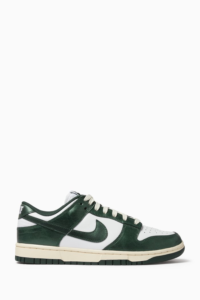 

Dunk Low "Vintage Green" Sneakers in Leather