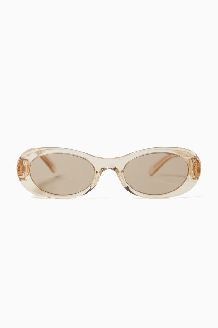 

Oval Sunglasses in Acetate, Neutral