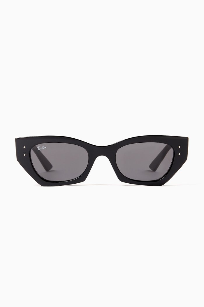 

Zena Bio-based Sunglasses Sunglasses in Acetate, Black
