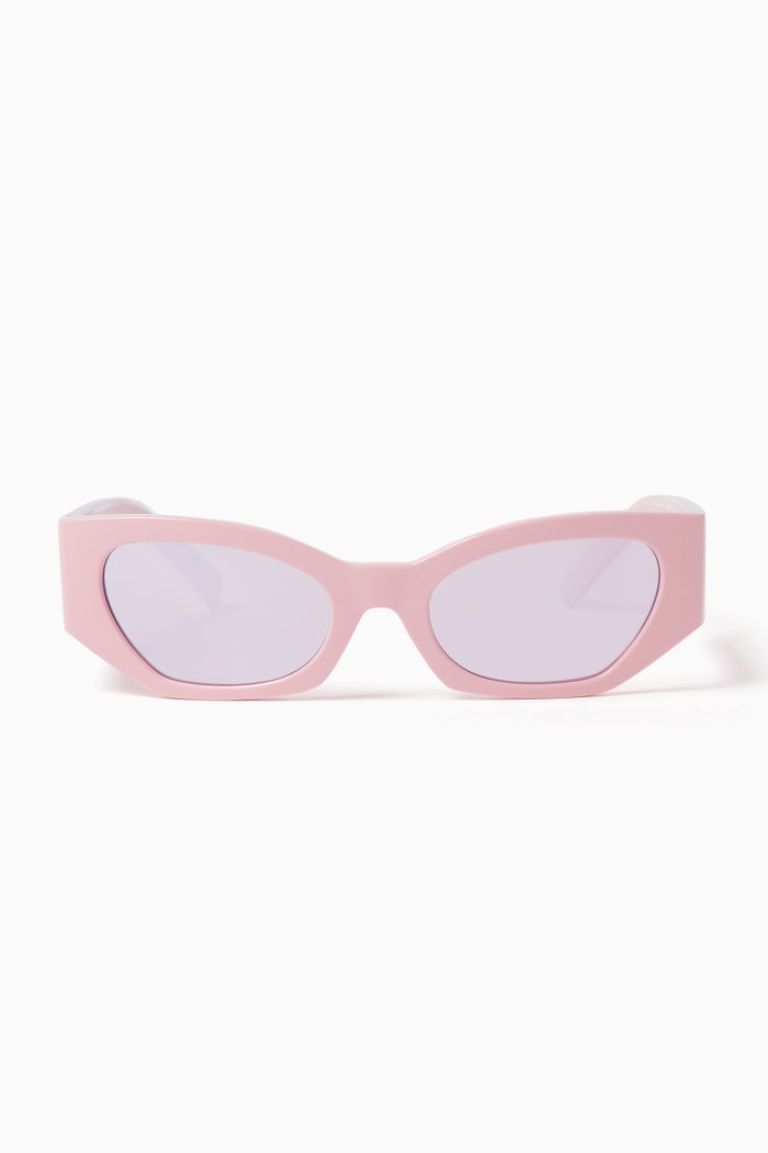 

Cat-eye Sunglasses in Injected Plastic, Pink