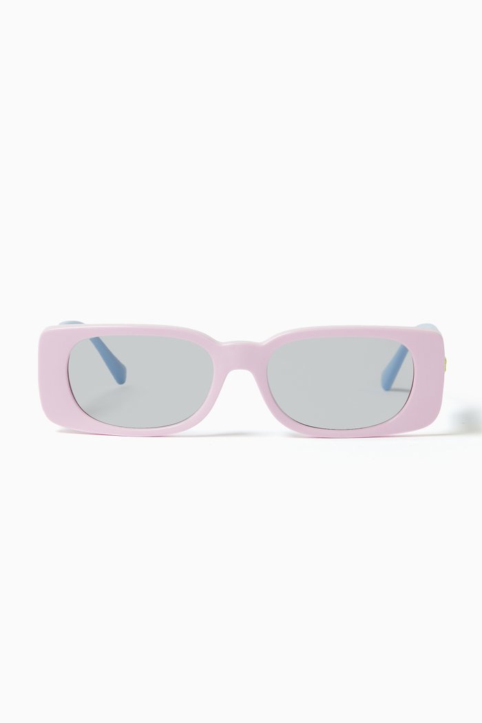 

Rectangle Tinted Sunglasses, Pink
