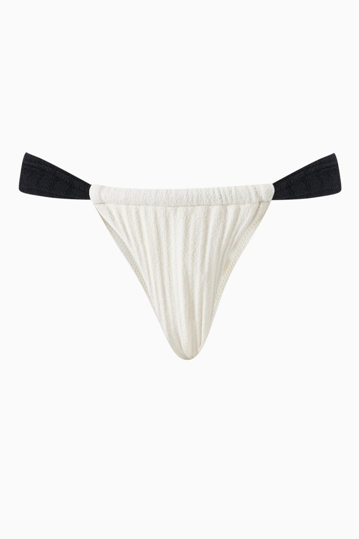 

Sandra Bikini Briefs in Terrycloth, Neutral