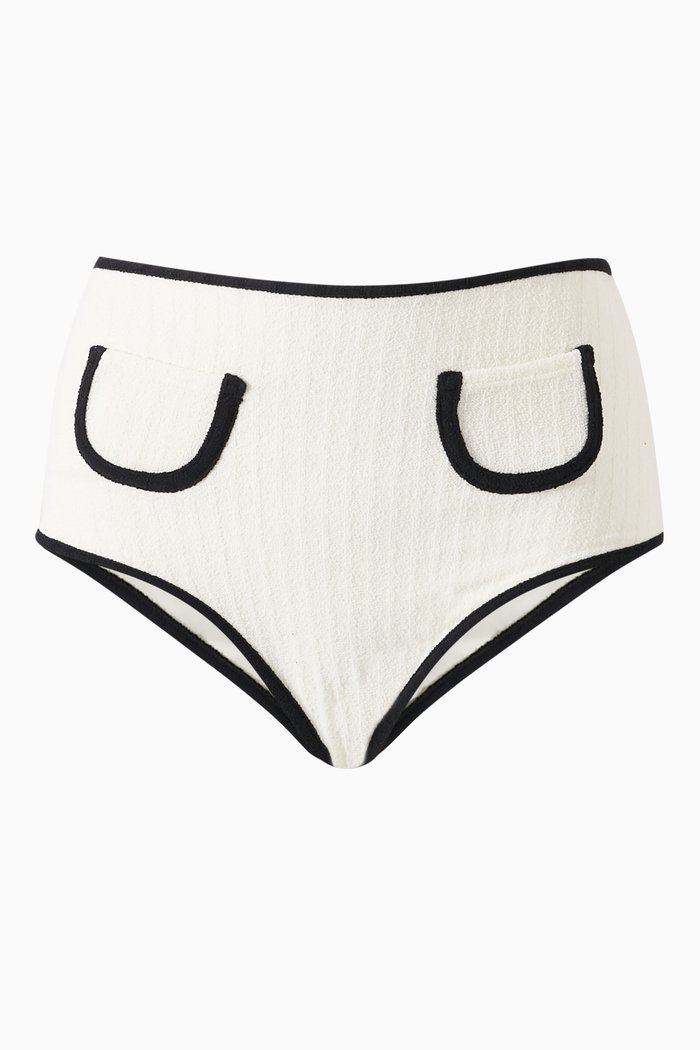 

Polly Bikini Briefs in Terrycloth, Neutral