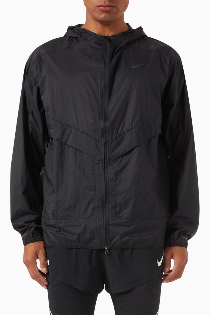 

Running Division UV Running Jacket, Black