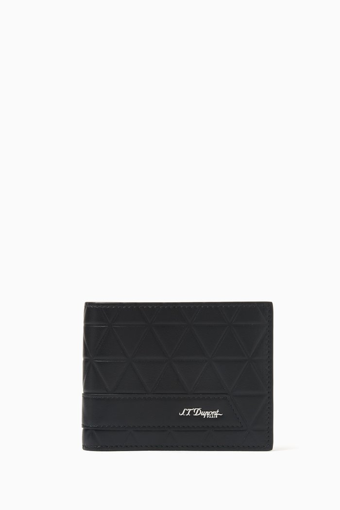 

Firehead Billfold Wallet in Leather, Black