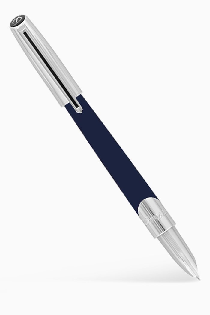 

Défi Millenium Rollerball Pen in Brass, Blue