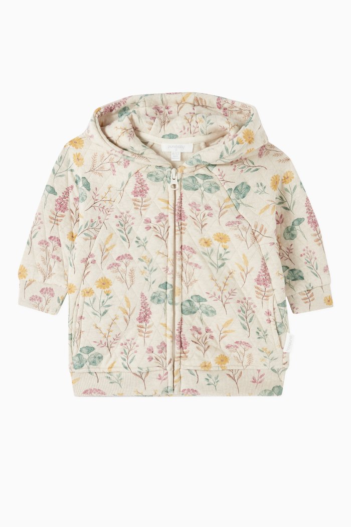 

Quilted Doggy Hoodie, Multicolour
