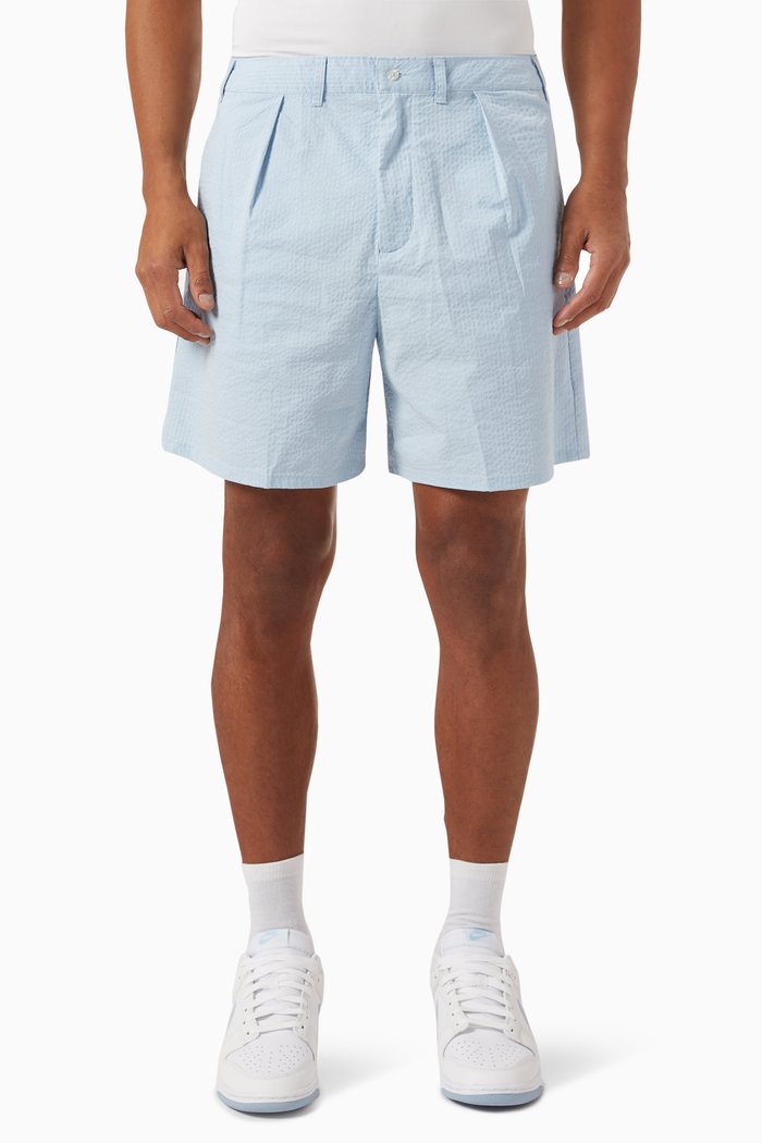 

Shorts in Seersucker, Blue