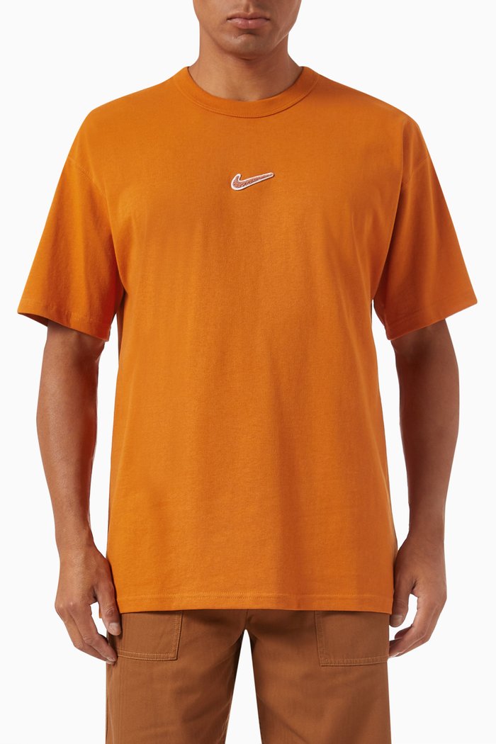

Max90 T-shirt in Organic-cotton, Orange