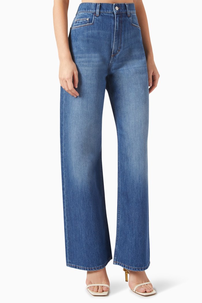 

Type 02 Wide-leg Jeans in Recycled Denim, Blue