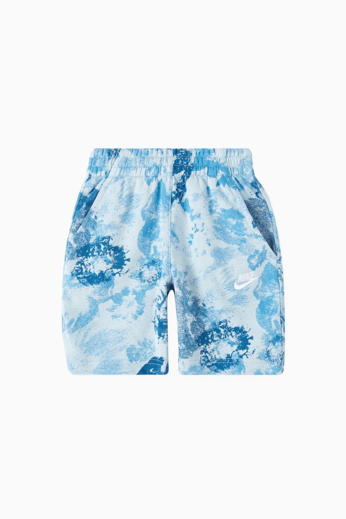 

Logo Shorts in Cotton French-terry, Blue