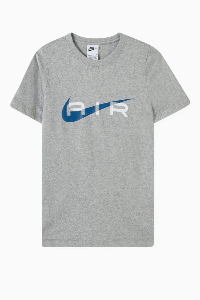 

Air Logo T-shirt in Cotton Jersey, Grey